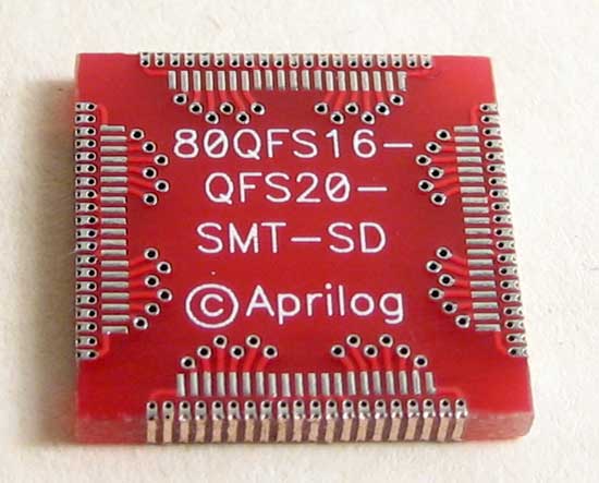 Aprilog SMT - Surface Mount Footprint Update, Chip Changers and